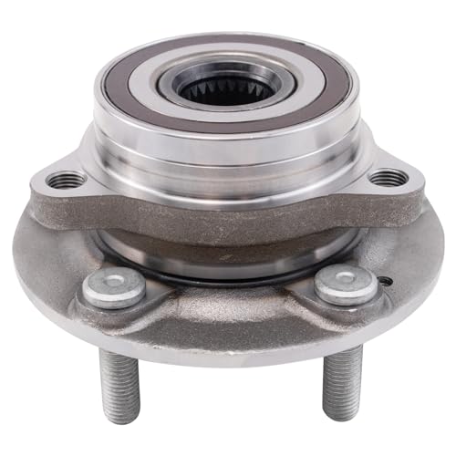 TRQ Front Passenger Side Wheel Bearing & Hub Assembly Compatible with 2017-2023 Hyundai Elantra 2017-2020 Elantra GT 2017-2022 Ioniq 2018-2023 Kona 2019-2021 Veloster 2019 Veloster N 2019-2022 Kia Fo - Image 4