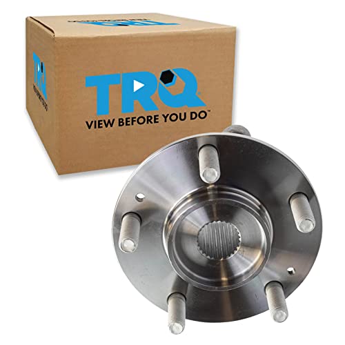 TRQ Front Passenger Side Wheel Bearing & Hub Assembly Compatible with 2017-2023 Hyundai Elantra 2017-2020 Elantra GT 2017-2022 Ioniq 2018-2023 Kona 2019-2021 Veloster 2019 Veloster N 2019-2022 Kia Fo - Image 1