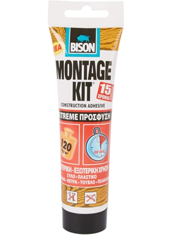 Bison Montage Kit Contruction Adhesive 175g - Image 2
