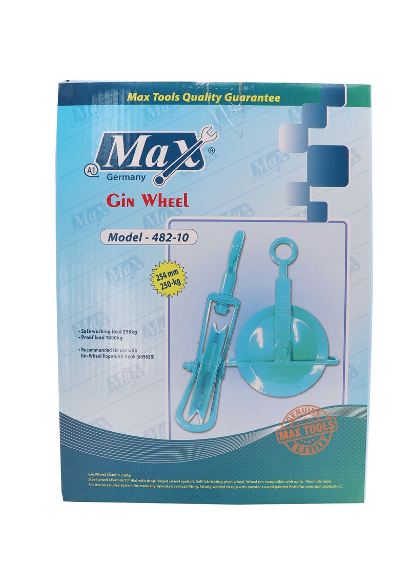 Max Germany Max Germany 482-10 Gin Wheel, 10 in  - Image 4