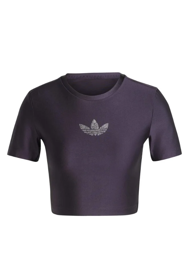 Adidas adidas BLING TEE Purple Originals Women T-SHIRTS