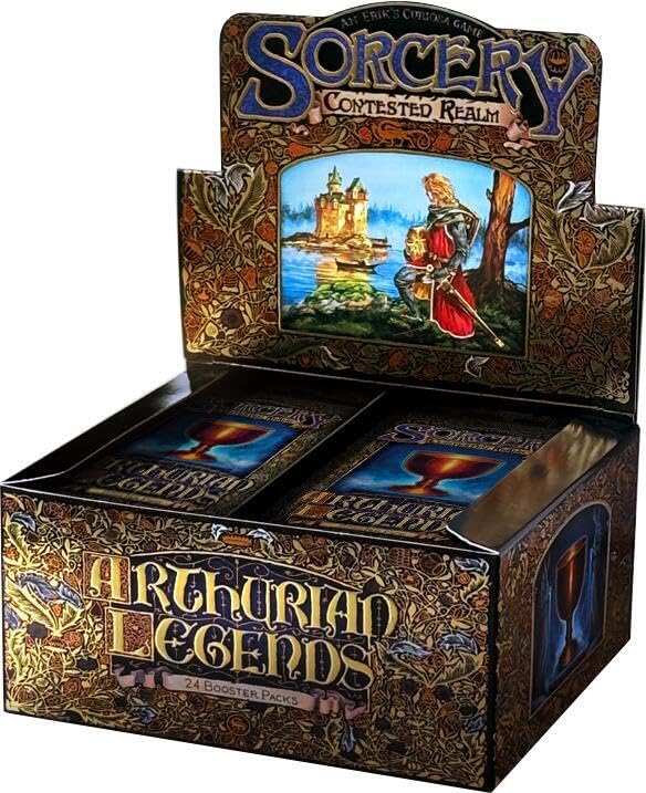 Sorcery TCG Contested Realm Arthurian Legends Booster Box 24 Booster Packs - Image 1