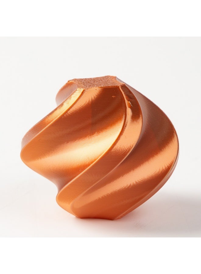 robotgcc Silk PLA Copper 3D Printer Filament 1.75mm 1KG | Metallic Glossy Finish | Smooth Extrusion, Low Warping, High Precision FDM Printing Material - Image 3