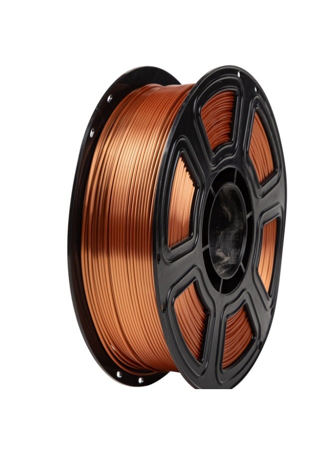 robotgcc Silk PLA Copper 3D Printer Filament 1.75mm 1KG | Metallic Glossy Finish | Smooth Extrusion, Low Warping, High Precision FDM Printing Material - Image 2