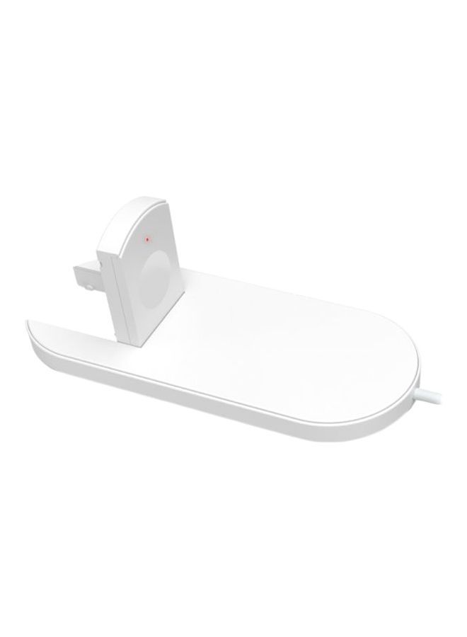 Loquat 2-In-1 Wireless Charger White