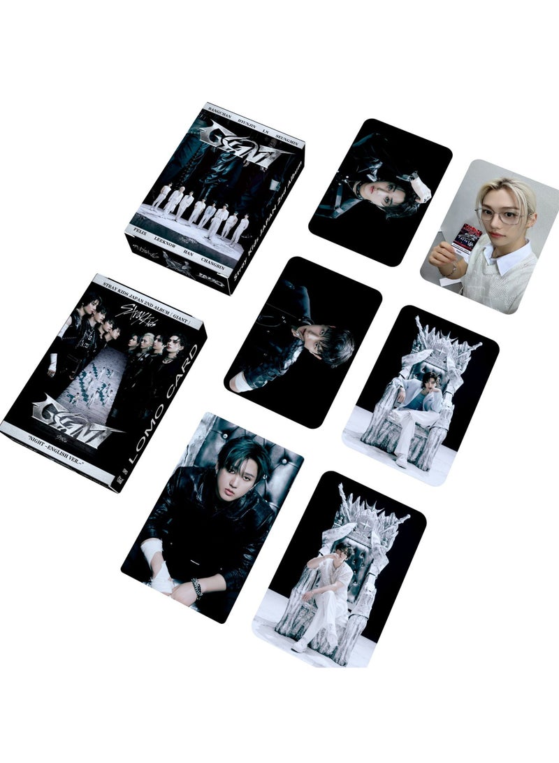 NIBEMINENT 55 Pcs Kpop Stray Kids GIANT Lomo Cards Card For Fans Collection Gifts - Image 2