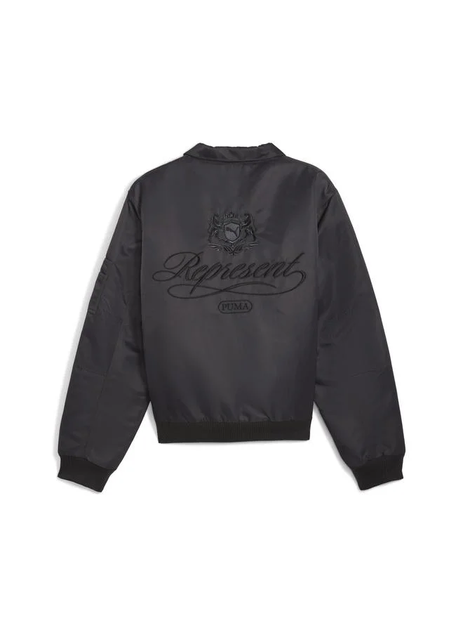 Puma Flat Dark Gray PUMA x REPRESENT Bomber Jacket Men for Men | Best Price UAE