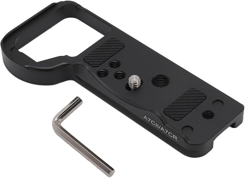 Aluminium Alloy Quick Release Baseplate Tripod Mount for Sony A7C II A7CR Lightweight Secure QR Mounting - Image 2