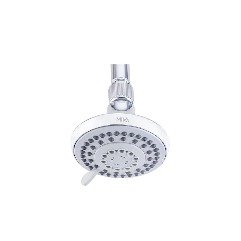Mila India MILA Flo Shower Head MSXX0103CM Shower Head surface 5 Function Nozzle Shower RainMassageSprayMixMix 98mm - Image 4