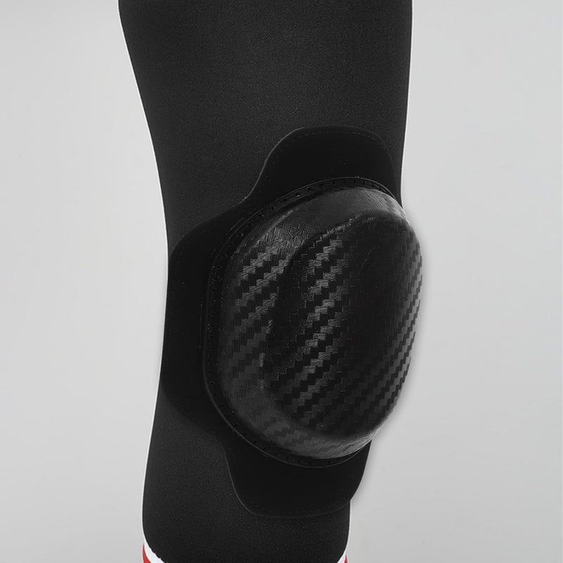 Adjustable Strap Motorcycle Knee Guards, Pu Material Protective Pads for Men, Universal Fit Riding Gear for Motorcycle Racing and Cycling Safety - Image 4