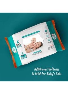 Olive Oil Based Natural Wipes For Babies With The Goodness Of Aloe Vera & Olive Oil ; Moisturizing Wipes For Baby Skin ; Antibacterial Baby Wipes;144 Pieces; Combo Of 2 X 72 Pieces - pzsku/ZA59C764C9D9516CB916BZ/45/_/1692784514/ff56bfe8-11a0-4adf-84bf-81486c60dbd5