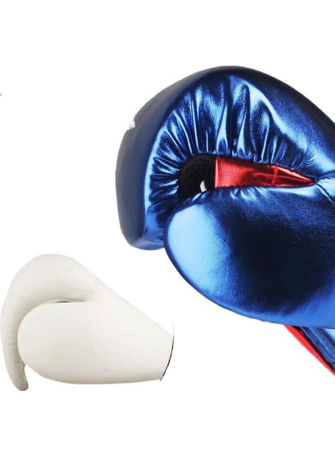 Laststand Boxing Gloves For Children And Adults, Men And Women, Sanda Training, Muay Thai, Fighting, Professional Punching Bag, Red And Blue, 6Oz - Image 2