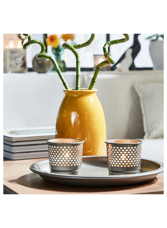 erorex Candle Holder, Grey, 9 Cm - Image 3