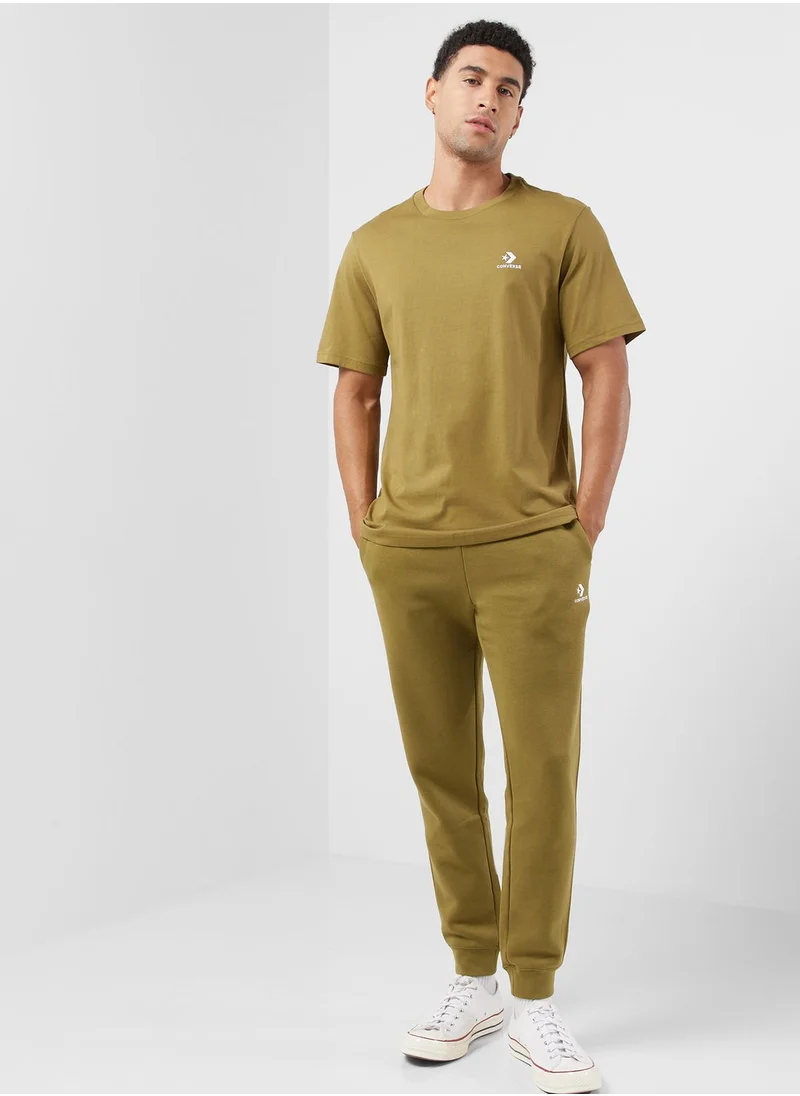 CONVERSE Embroidered Star Chevron T-Shirt