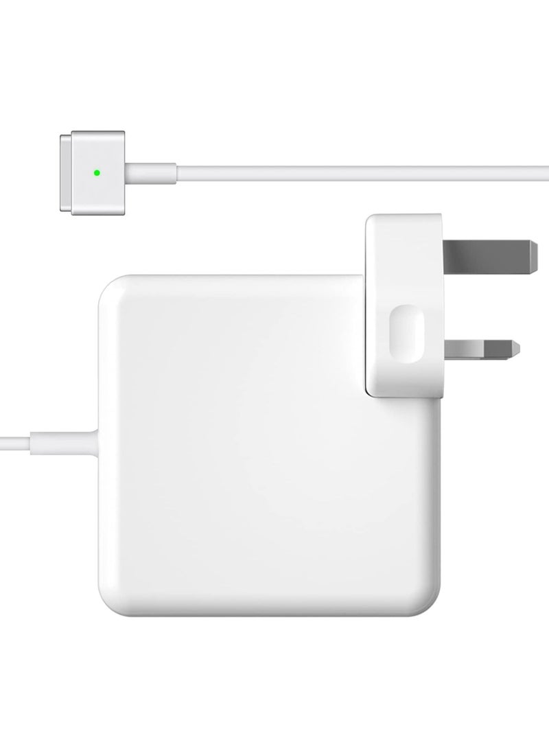 85W Replacement Charger 85W T-Tip power adapter compatible with MacBook Pro 13-inch, 15-inch, and 17-inch Mac Book Air models 11-inch and 13-inch. Released Models in 2012, 2013, 2014, and 2015. - Image 1