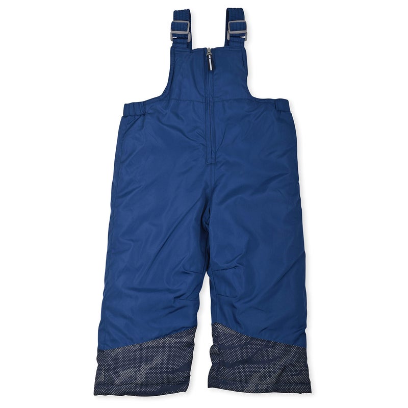 Arctic Quest Boys' Bib Snow Pants and Ski Jacket Water-Resistant Snowsuit For Kids Winter Hooded Jacket, Navy, 5-6 - Image 2