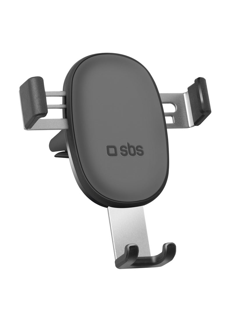 SBS حامل هاتف عالمي للسيارة للهواتف الذكية حتى 6 بوصات مع إغلاق تلقائي ومشبك فتحة تهوية للهواتف المحمولة، iPhone 14 Pro، 14 Pro Max، iPhone 13 Pro، 13 Pro Max، Samsung، Huawei، Oppo وغيرها - Image 1