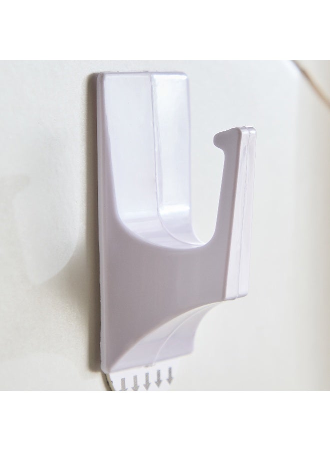 Home Box Large Rectangle Hook - White - Image 2