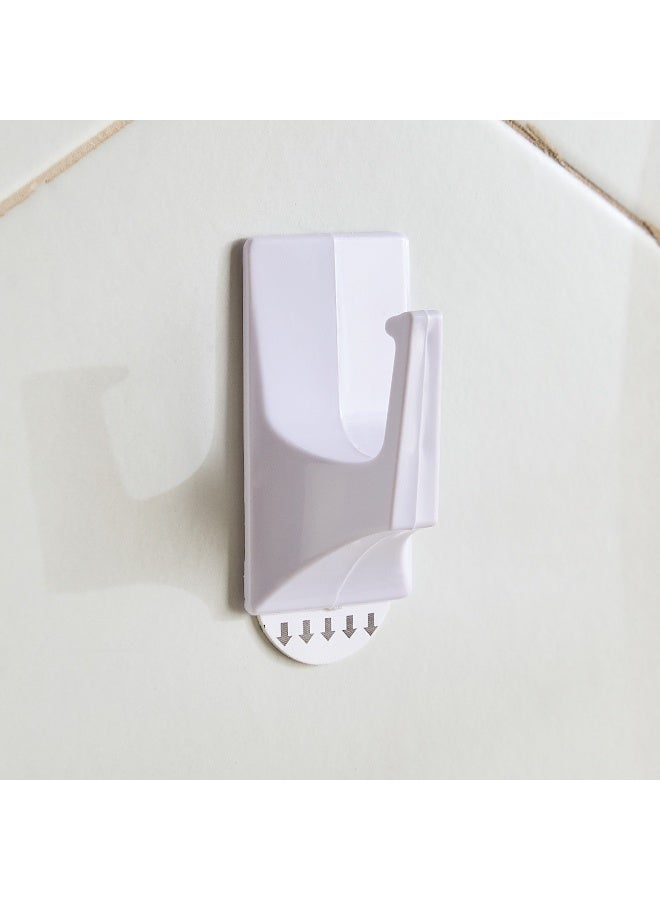 Home Box Large Rectangle Hook - White - Image 1