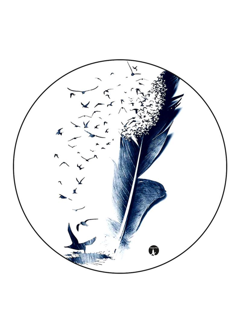 RKN Feathers Printed Fridge Magnet Multicolour - Image 1