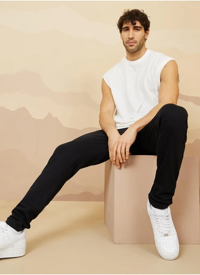 Styli Styli Straight Fit Open Hem Jogger