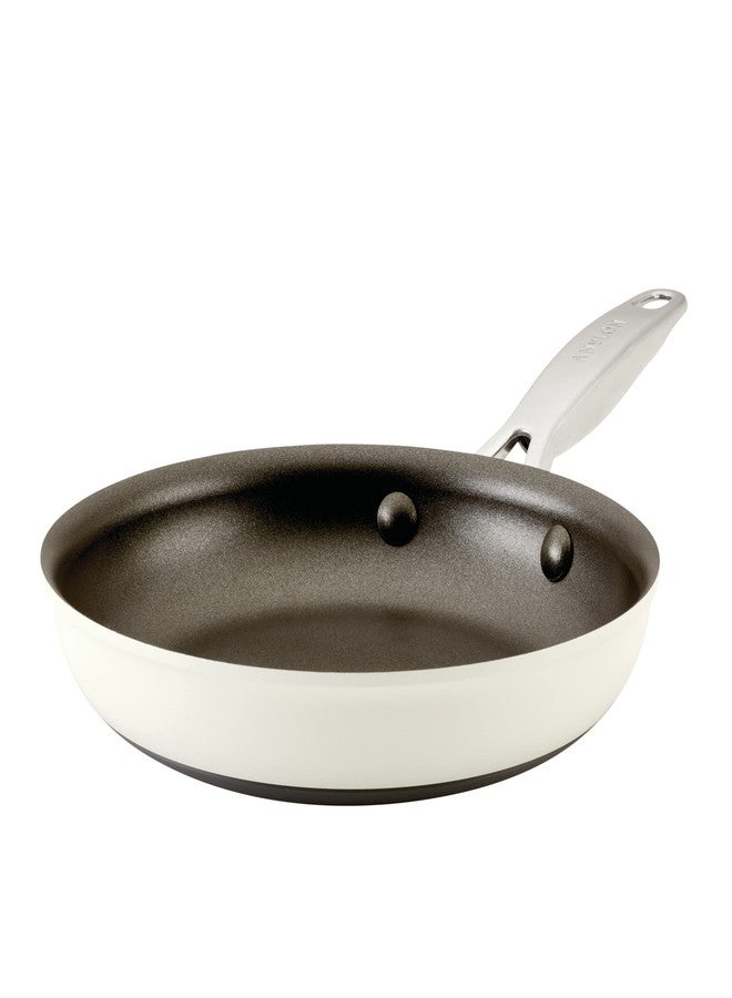 Anolon Achieve Hard Anodized Nonstick Frying Pan/Skillet, 8.25 Inch, Cream - Image 1