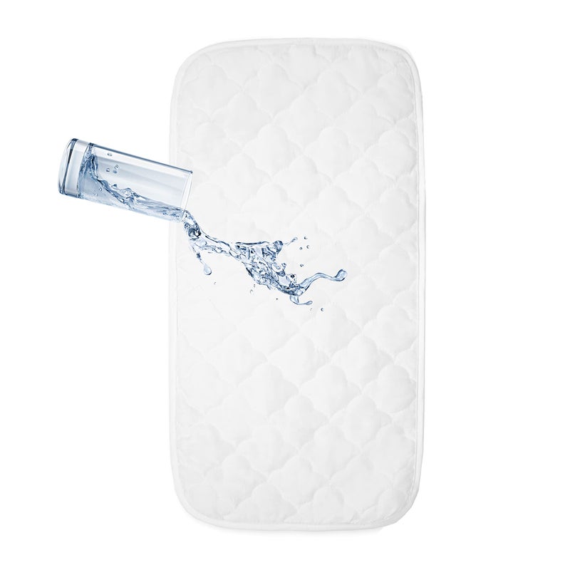 TL Care وسادات تغيير مائية مبطنة فائقة النعومة من TL Care، 11.5" × 23" 3 قطع - Image 5