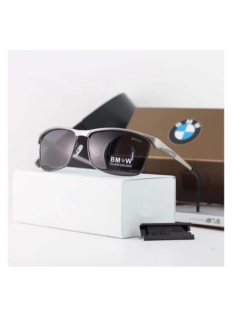 إطارات نظارات شمسية كلاسيكية من بي إم دبليو للجنسين - أساسية لتنسيق الملابس اليومية