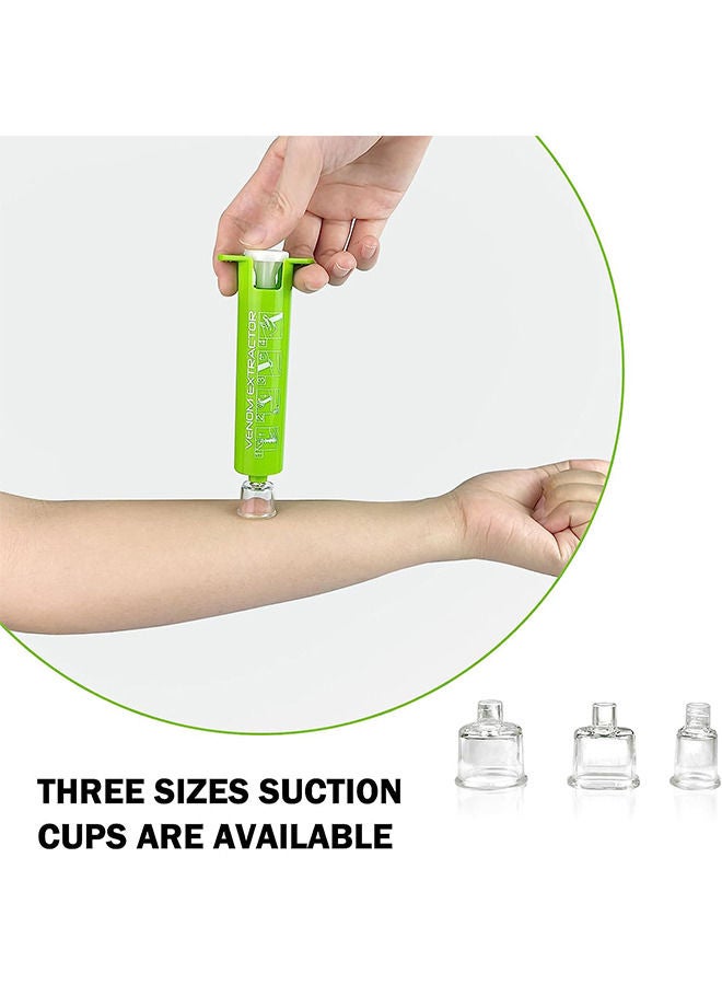 Generic Bug Bite Suction Tool Vacuum Venom Extractor for Mosquito Bee Insect Sting Itch Relief Poison Remover Snake Bite Emergency First Aid for Outdoor Climbing Camping Hiking Backpacking  - Image 5
