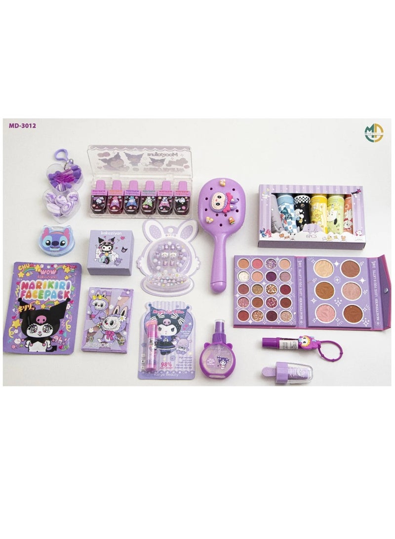 40-Piece Makeup Set for Children, suitable for all skin types