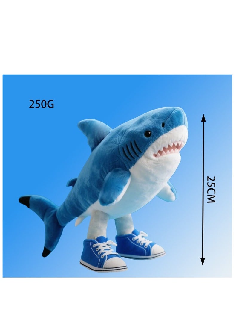 Y&D TungTung sahur shark  Plush Toys  Plushies Pillow Stuffed Animal Figure Dolls For Fans Gifts For Kids
