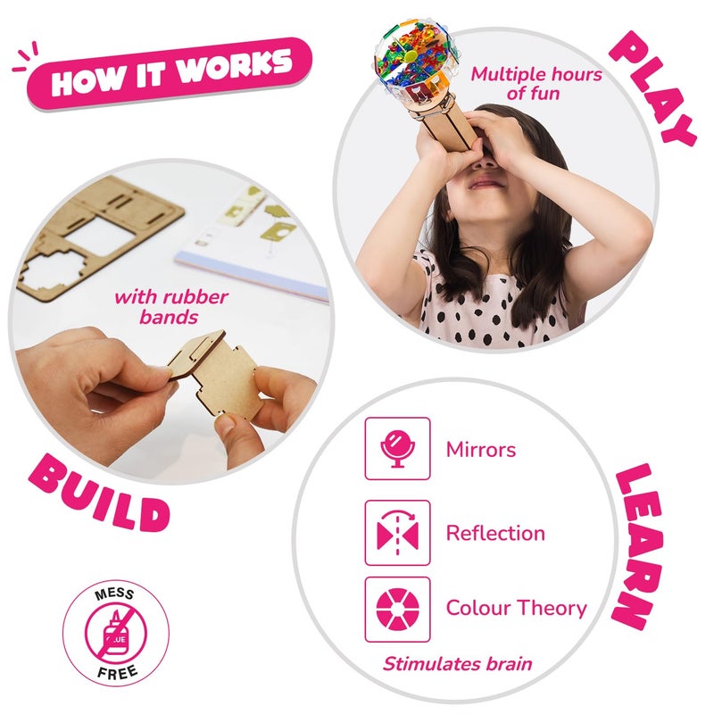 سمارتيفيتي لعبة النشاطات فانتاستيك أوبتيكس كاليدوسكوب طراز SMRT1040 - Image 3