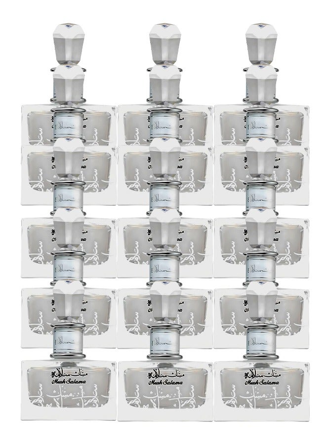 Lattafa 15 Pieces Musk Salama Perfume For Unisex 100ml EDP - Image 1