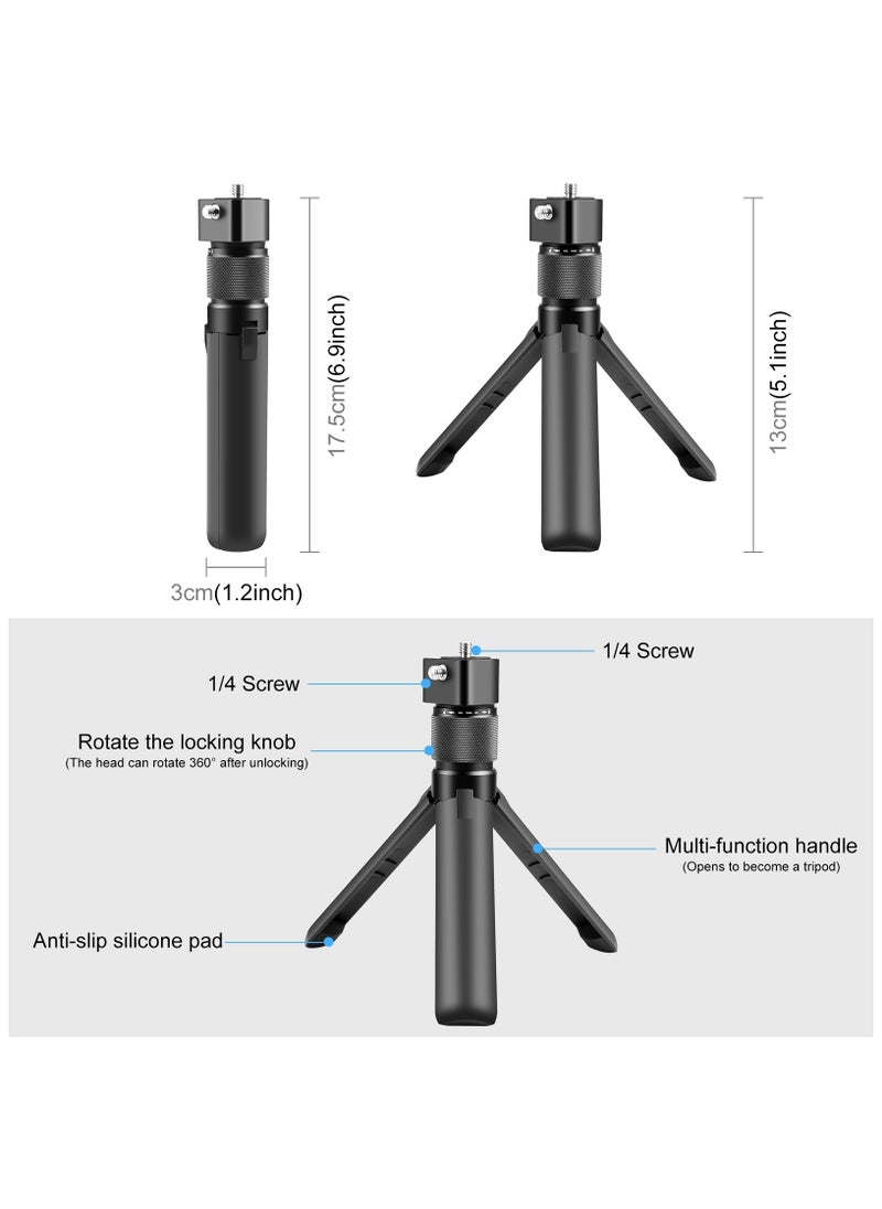 For Insta360 X3 PULUZ Rotary Handle Desktop Tripod Stand