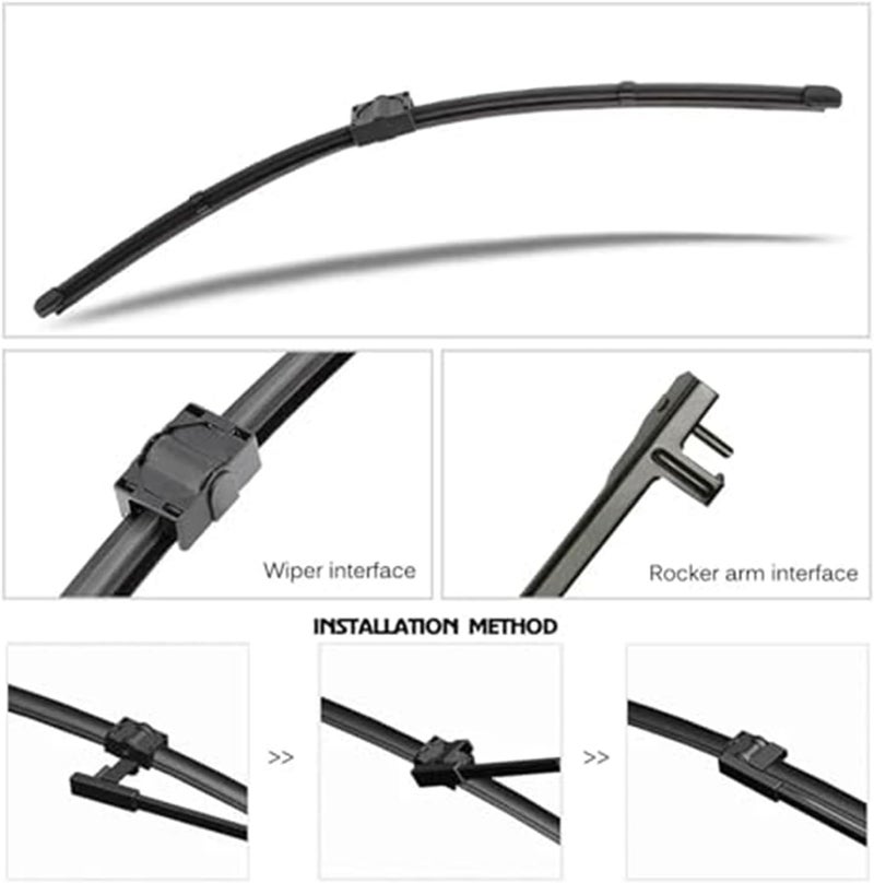 Front Wiper Blades for BMW 3 Series E90 (2005-2009) - Image 3