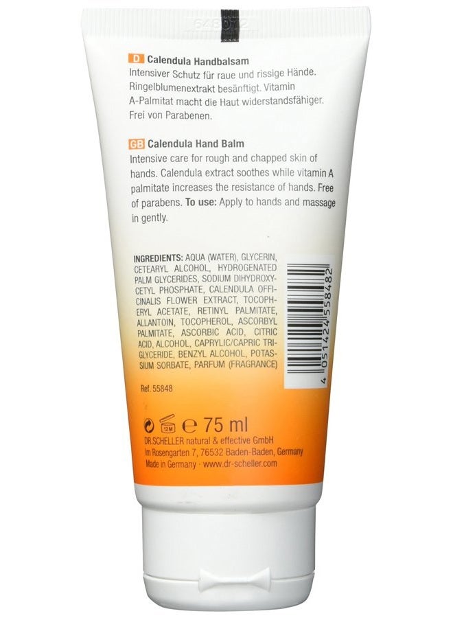 Dr. Scheller Calendula Hand Balm, 75 ml - Image 2