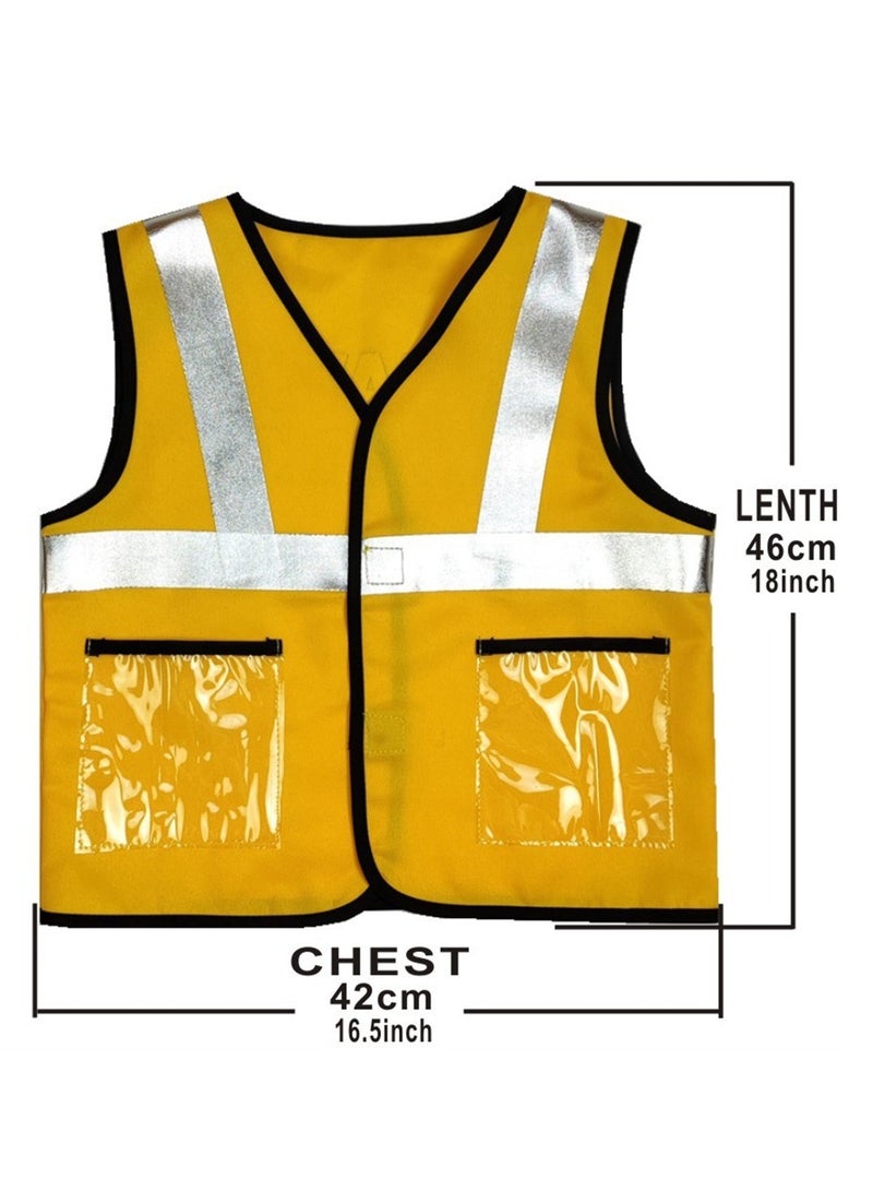 Little Engineer Vest Performance Costume Toy Set Maintenance Worker Costume Construction Worker Costume Stage Dress Up Costume - Image 4