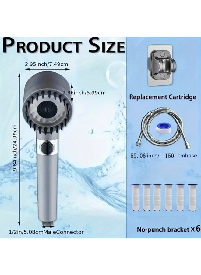 High-pressure Shower Nozzle Set - Image 3