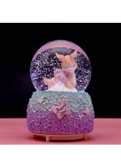 Cute Friends Themed Large Sprayed Lighted and Musical Snow Globe