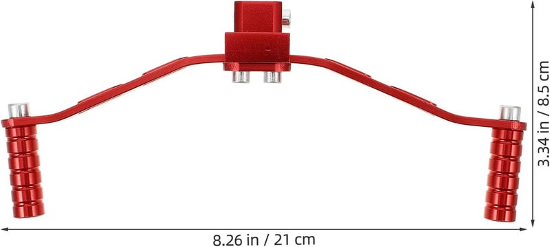Motorcycle Gear Shift Lever Red Aluminum ATV Dirt Bike Shifter Lever Compatible with Motorbike Controls for Smooth Gear Changing - Image 2