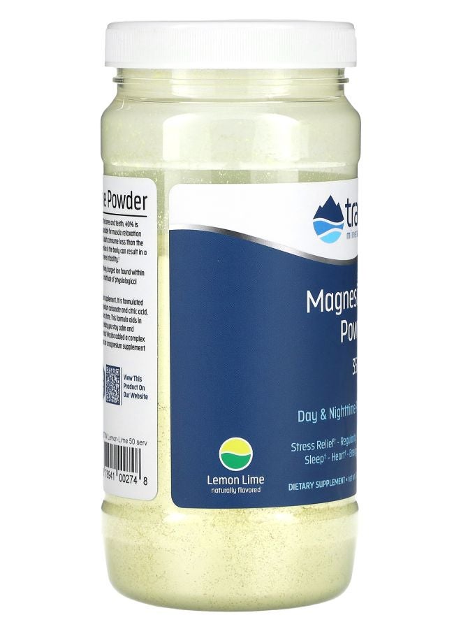 TRACE Stress-X Magnesium Powder Lemon Lime 8.8 oz (250 g) - Image 2