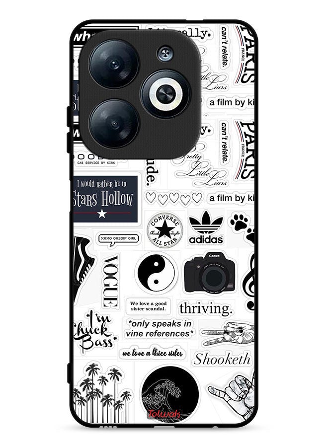 Tolwak Infinix Smart 8 4G Protective Case Cover Only Speaks - Image 1