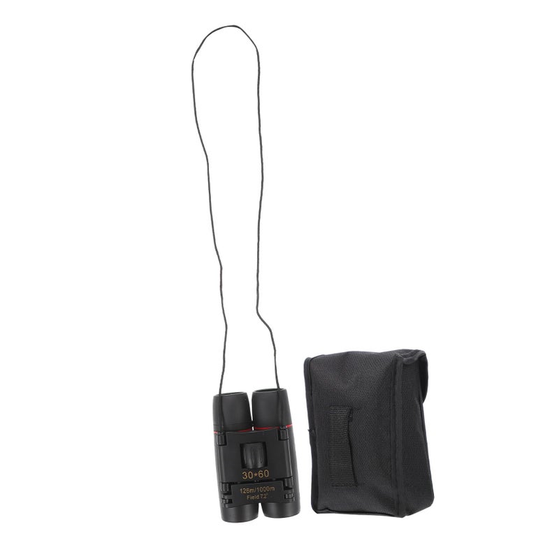 Compact 30x60 Folding Pocket Binoculars Lightweight High Power Optics for Outdoor Travel Hiking - Image 2