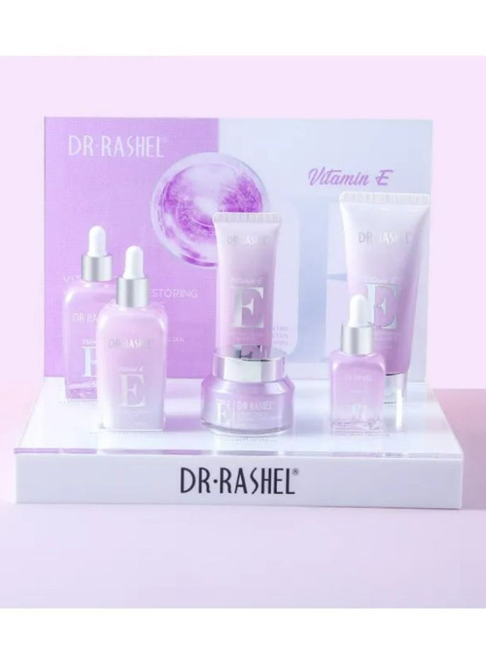 DR. RASHEL Vitamin E Hydrating & Restoring Skin Care Kit - 10 Piece Set  - Image 3