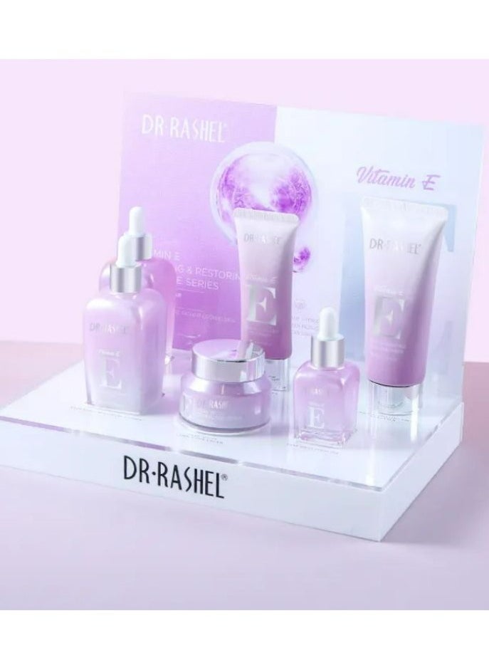 DR. RASHEL Vitamin E Hydrating & Restoring Skin Care Kit - 10 Piece Set  - Image 2