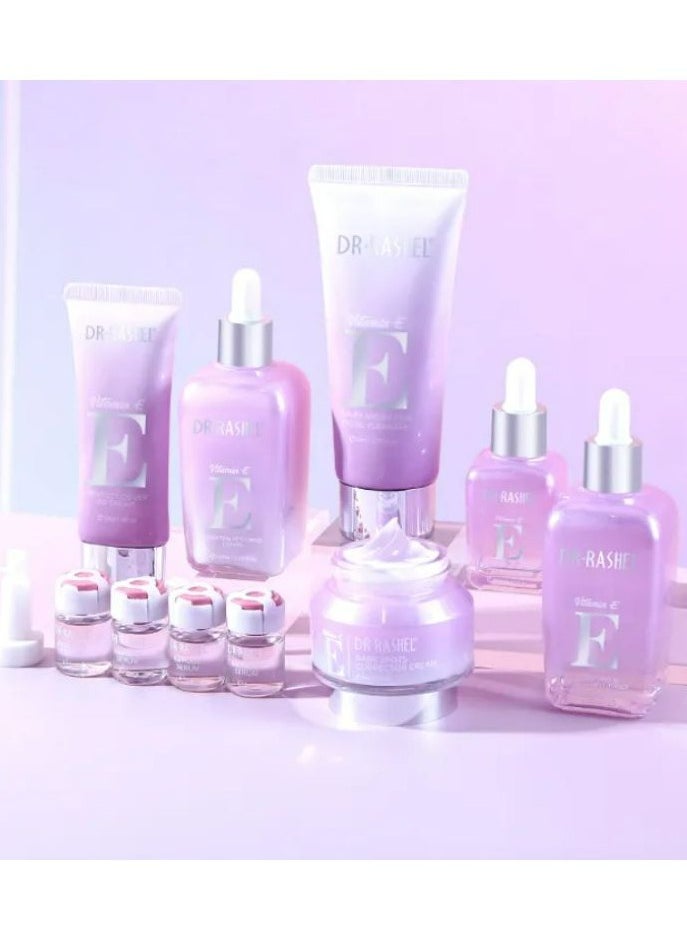 DR. RASHEL Vitamin E Hydrating & Restoring Skin Care Kit - 10 Piece Set  - Image 5