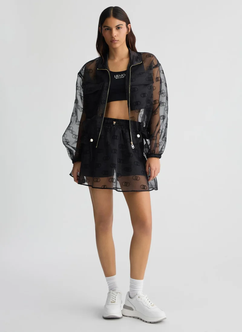Liu Jo Printed organza jacket