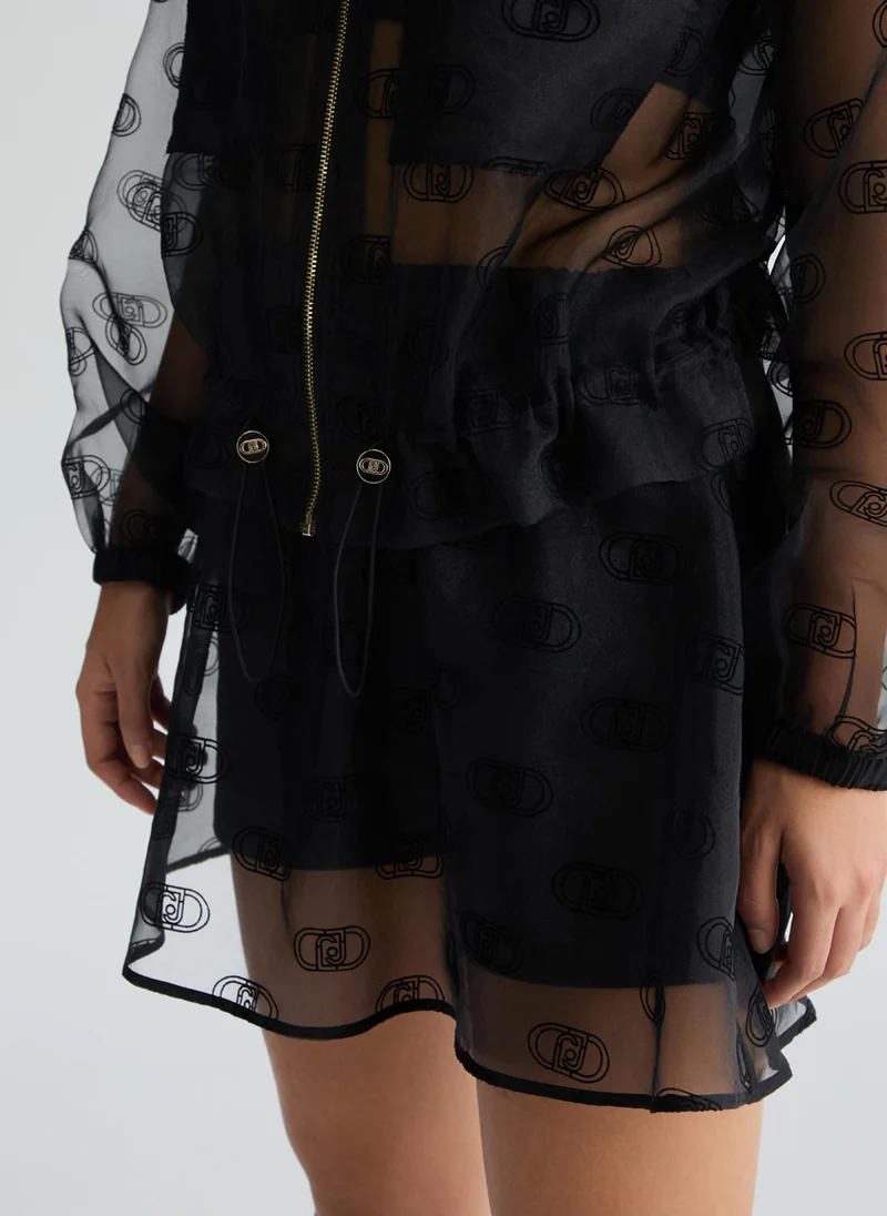 Liu Jo Printed organza jacket