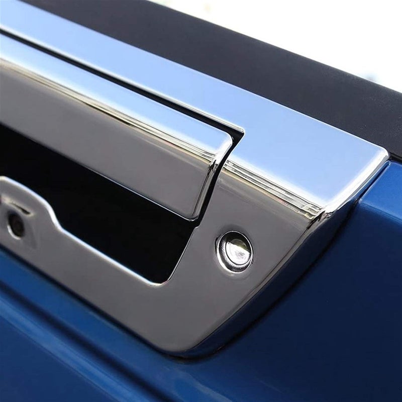 QASULER Tailgate Door Handle Trim for Ford F150 - Image 3