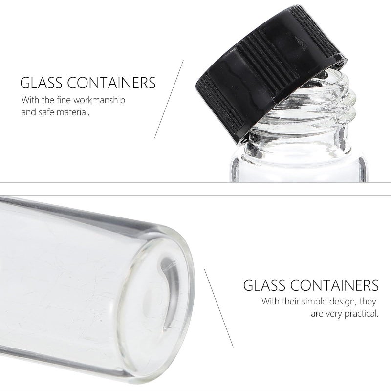 5ml Glass Screw Neck Bottles 100pcs Essential Oil Sample Vials Lab Cosmetic Containers - Image 4